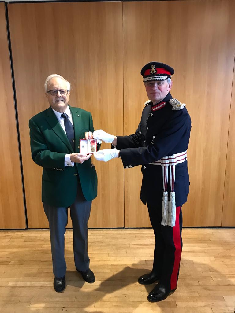 The Lord-Lieutenant and Desmond Graham