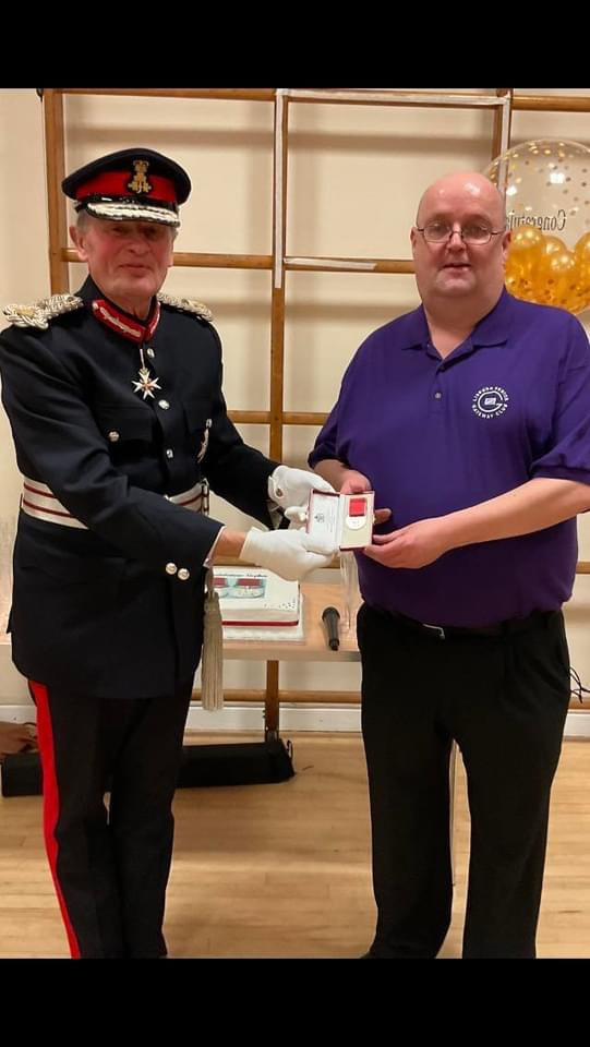 The Lord-Lieutenant and Stephen Lenaghan