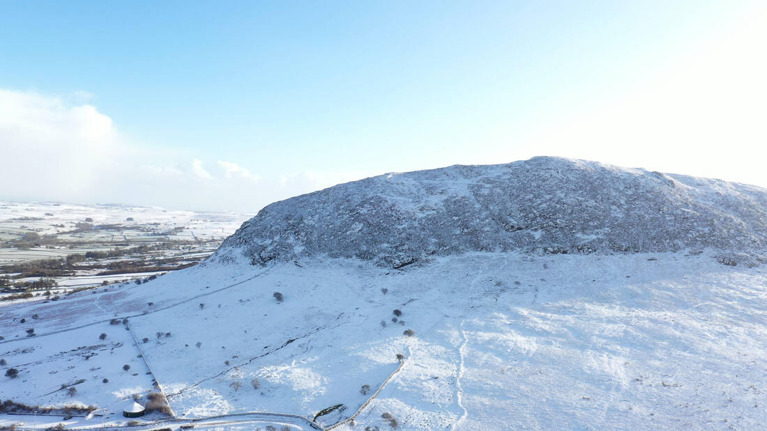 Slemish in the snow (Source Mid & East Antrim BC)
